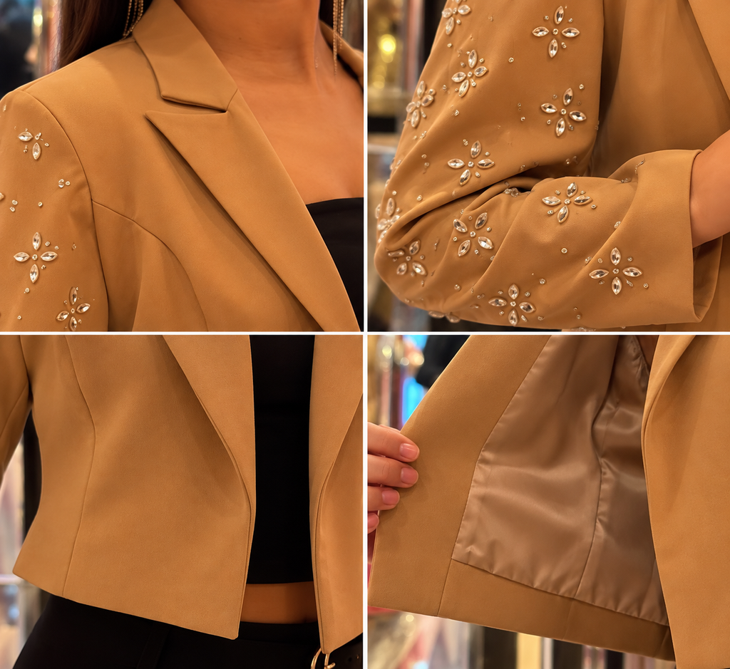 Chaqueta Siena con Pedrería