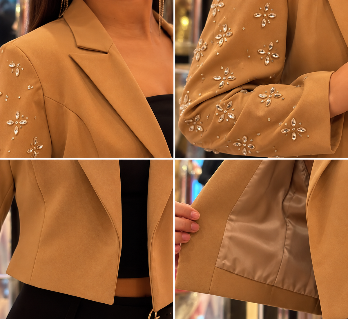 Chaqueta Siena con Pedrería