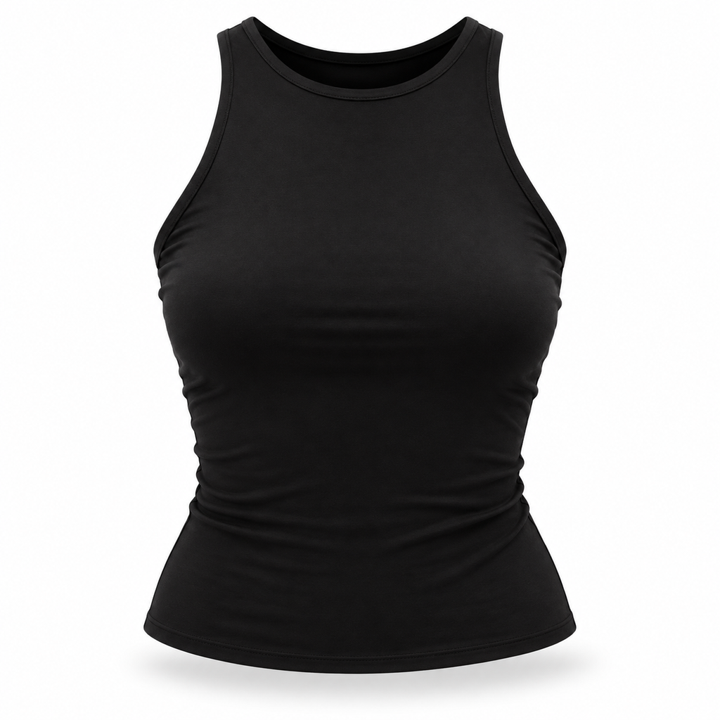 Top Halter Essential – Negro
